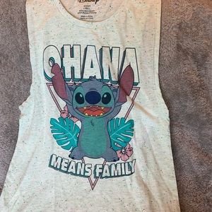 Disney stich tank top